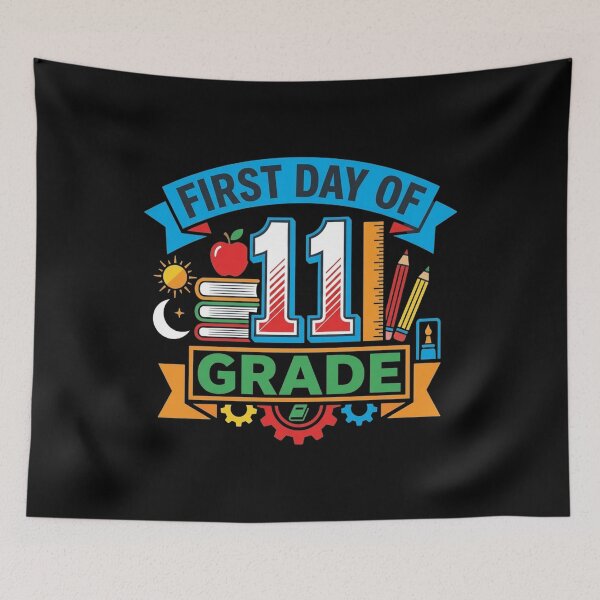 Item preview, First Day of 11th Grade Back to School designed and sold by SiarheiYur.