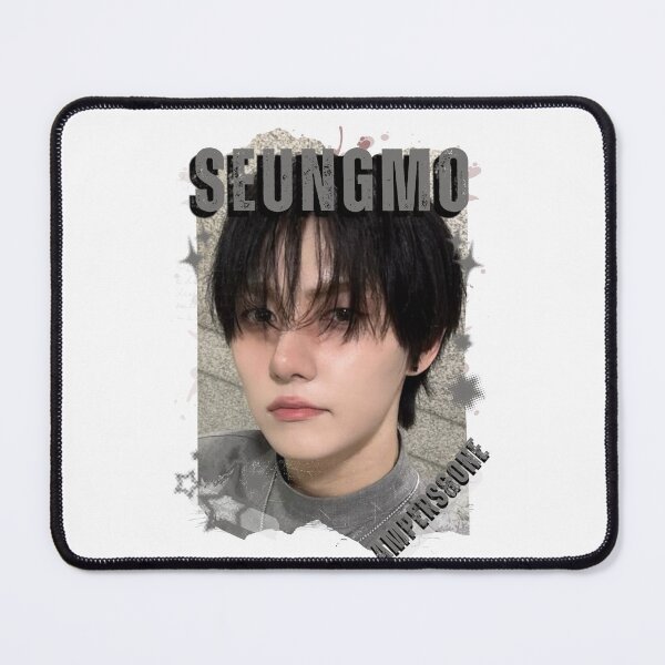 Item preview, AMPERS&ONEe Seungmo Global KPOP Boy Group Black and White Collage Digital Art Portrait designed and sold by AJUNICE STUDIO.