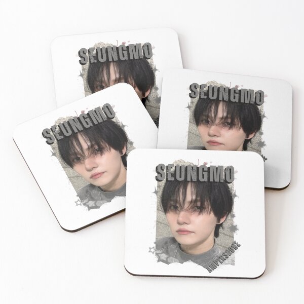 Item preview, AMPERS&ONEe Seungmo Global KPOP Boy Group Black and White Collage Digital Art Portrait designed and sold by AJUNICE STUDIO.