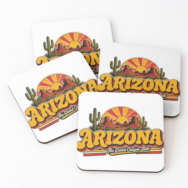 Item preview, Arizona Grand Canyon State Vintage Desert Sunset Graphic Tee designed and sold by TM DESIGNS AND MORE.