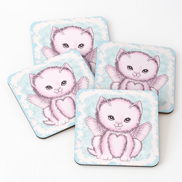 Item preview, Pink Cat Fairy designed and sold by artmuvz.