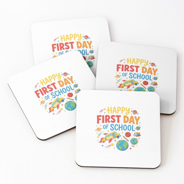 Item preview, Happy First Day of School Space Adventure designed and sold by SiarheiYur.