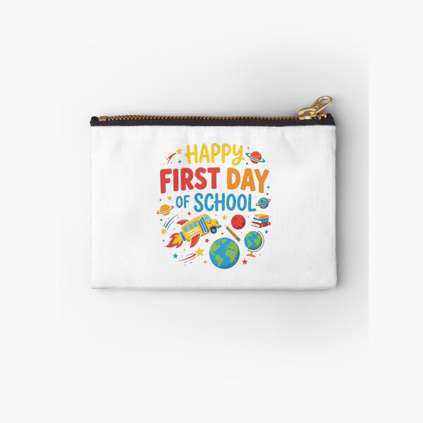 Item preview, Happy First Day of School Space Adventure designed and sold by SiarheiYur.