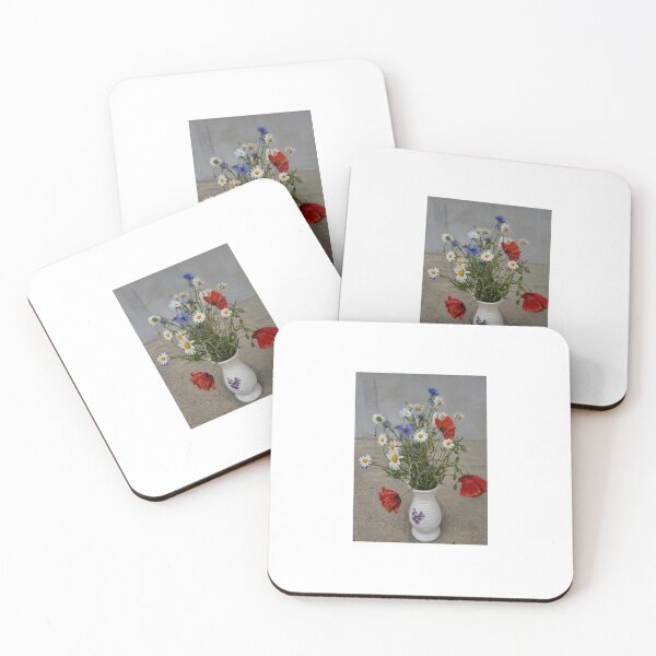 Item preview, Romania Wildflower Bouquet in Ceramic Vase designed and sold by SofiaByCruti.