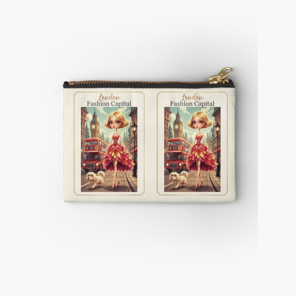 Item preview, London and London Eye  mixed cartoon style, double decker, Big Ben designed and sold by Coolparrotgirl.