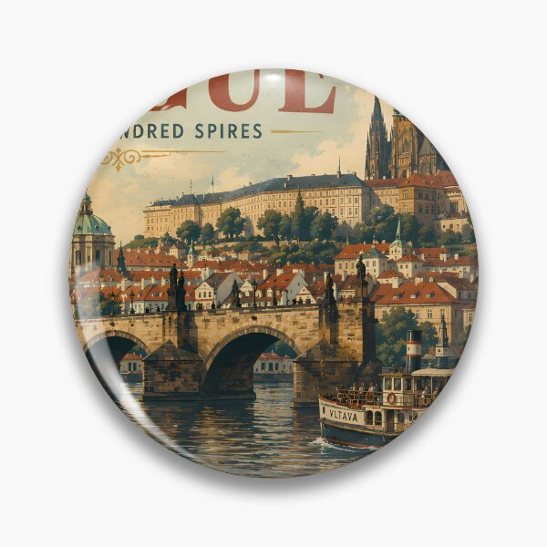 Item preview, Prague City of a Hundred Spires Poster designed and sold by potseed21.