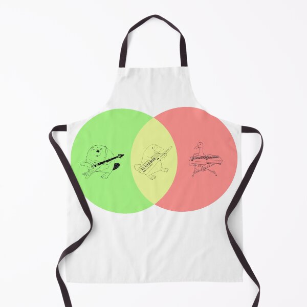 Item preview, Keytar Platypus Venn Diagram - Green designed and sold by GuyBlank.