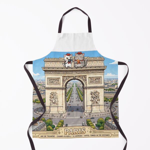 Item preview, Boss Mode: Arc de Triomphe - Freda 2kg and Junior 7kg Paris Travel Poster designed and sold by MAISON SYLVIE.