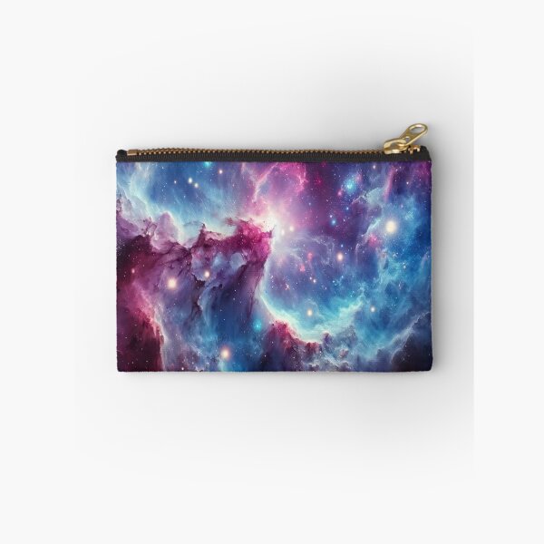 Item preview, Colorful Cosmic Nebula Galaxy in Blue Purple and Pink designed and sold by NarjaShop.