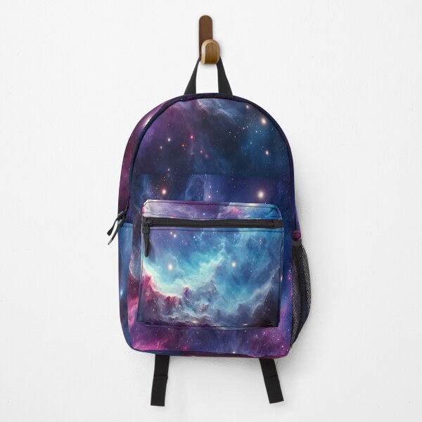 Item preview, Colorful Cosmic Nebula Galaxy in Blue Purple and Pink designed and sold by NarjaShop.