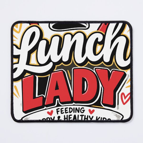 Item preview, Lunch Lady | School Cafeteria Feeding Happy Healthy Kids designed and sold by Sunday.Supply.