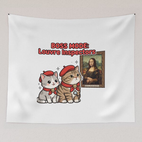 Item preview, Boss Mode: Louvre Inspectors - Freda 2kg and Junior 7kg at Mona Lisa designed and sold by MAISON SYLVIE.