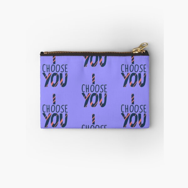 Item preview, I Choose You Striped Love Quote Sticker designed and sold by Scro-Ciob-Shop.