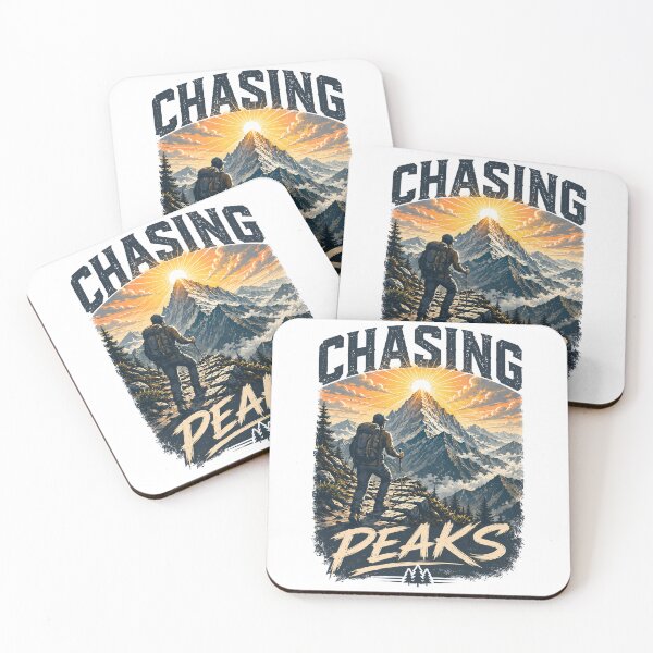 Item preview, Chasing Peaks at Sunrise designed and sold by Side Quest Co..