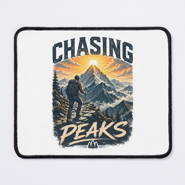 Item preview, Chasing Peaks at Sunrise designed and sold by Side Quest Co..
