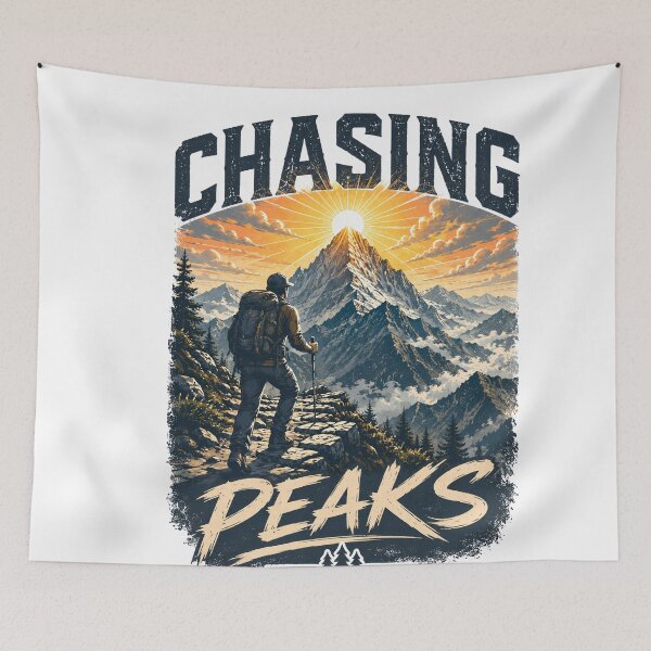 Item preview, Chasing Peaks at Sunrise designed and sold by Side Quest Co..