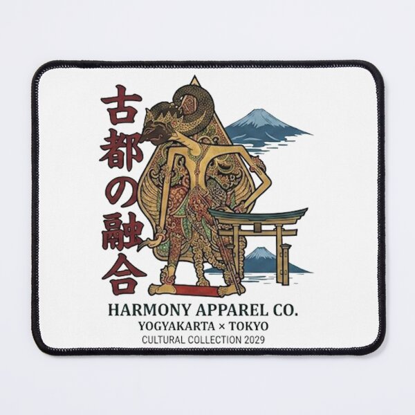 Item preview, Wayang Harmony Japan Indonesia – Javanese Puppet Mount Fuji Cultural Art designed and sold by cannsuh.