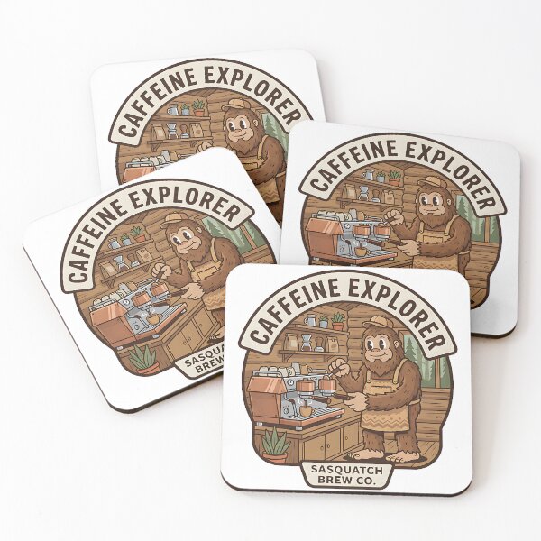 Item preview, Sasquatch Brew Coffee Caffeine Explorer designed and sold by CRMediaGroup.