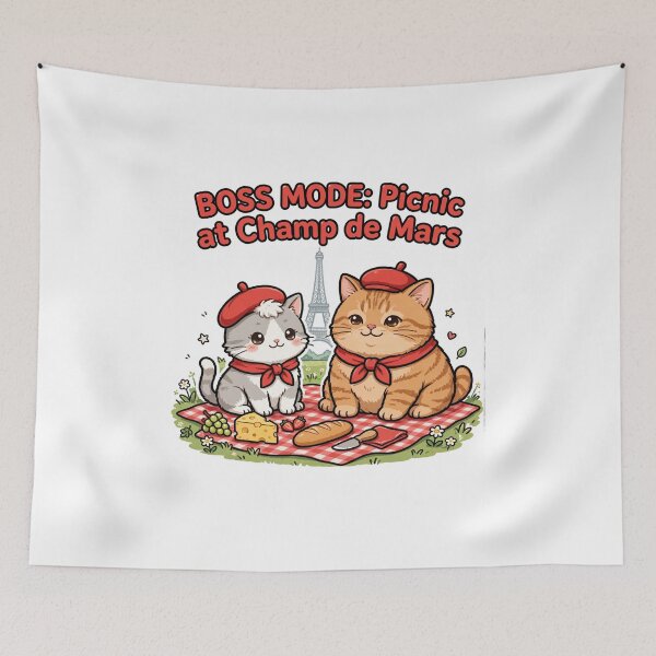 Item preview, Boss Mode: Picnic at Champ de Mars - Freda 2kg and Junior 7kg in Paris designed and sold by MAISON SYLVIE.