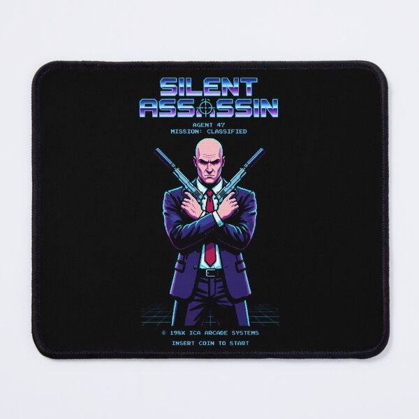 Item preview, Agent 47 Silent Assassin Retro Arcade designed and sold by chesterosul.