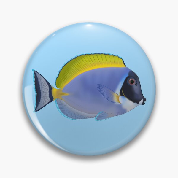 Item preview, Powder Blue Tang designed and sold by Copperbora.