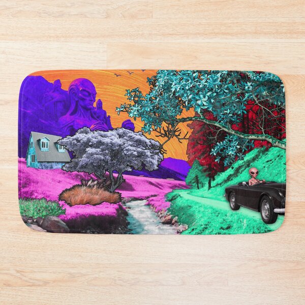 Item preview, Electric Eden Alien Road Trip designed and sold by darametzgerart.
