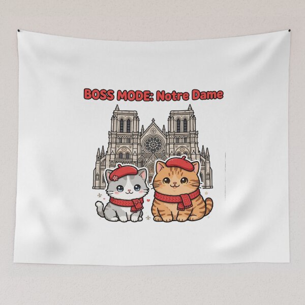 Item preview, Boss Mode: Notre Dame - Freda 2kg and Junior 7kg in Paris designed and sold by MAISON SYLVIE.