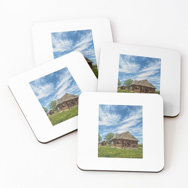 Item preview, Rustic Countryside Cottage Painting  designed and sold by SofiaByCruti.