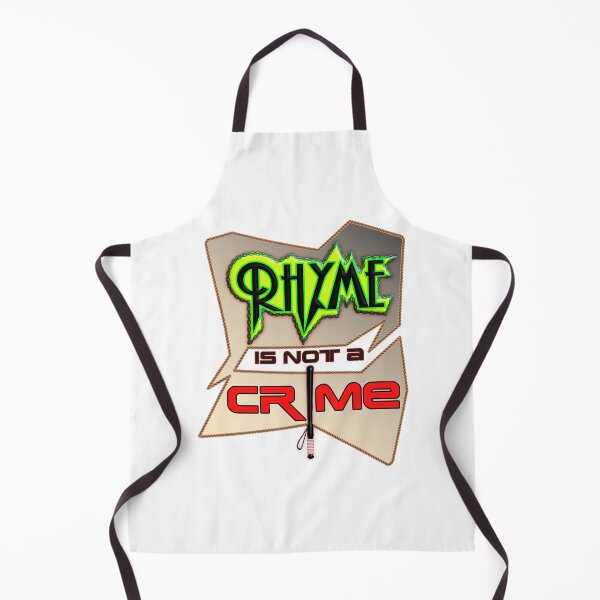 Item preview, Rhyme Is Not a Crime, Funny Poetry Quote designed and sold by T2T-ees.