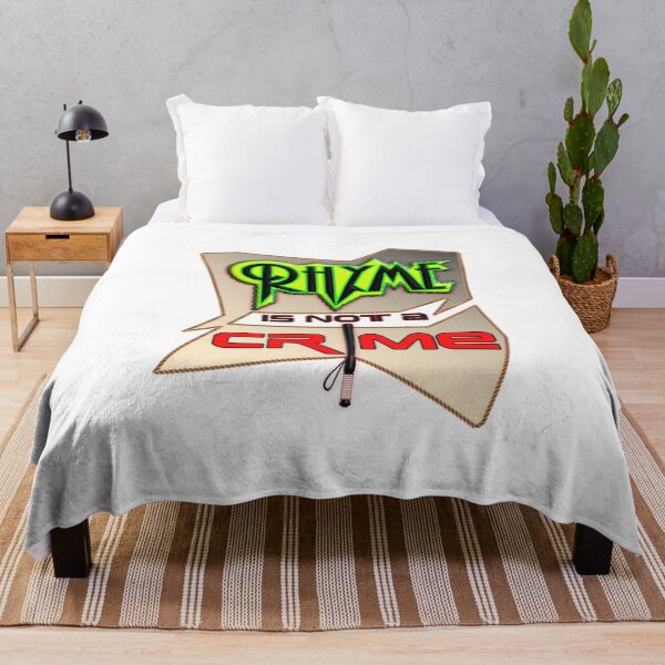Item preview, Rhyme Is Not a Crime, Funny Poetry Quote designed and sold by T2T-ees.
