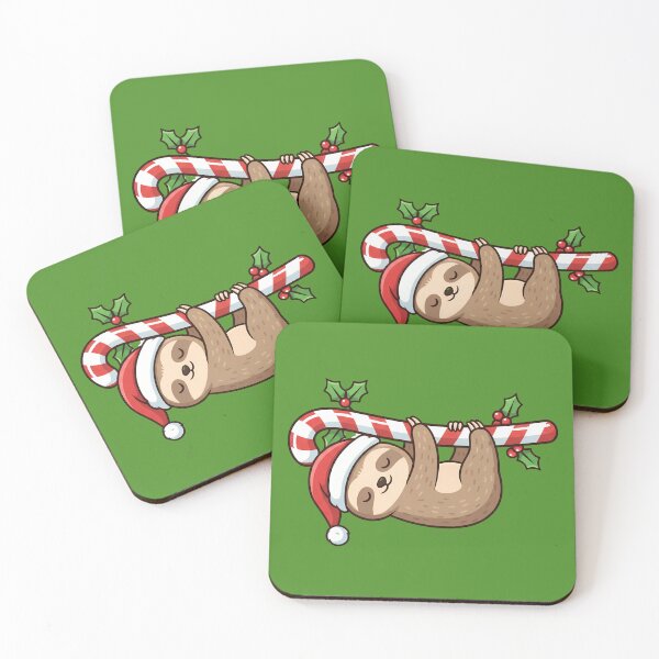 Item preview, Sleepy Sloth Christmas Shirt for Cozy Holiday Lovers designed and sold by Raw Tigers.
