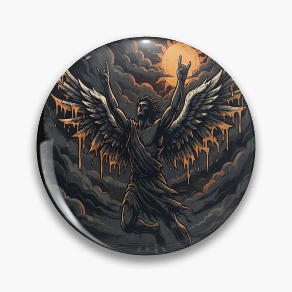 Item preview, ICARUS THROWS THE HORNS - dark shadows *awesome designed and sold by vlahosfeari.