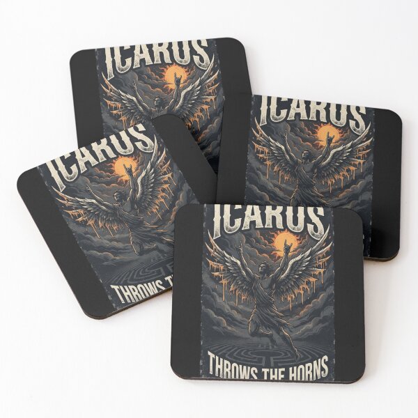 Item preview, ICARUS THROWS THE HORNS - dark shadows *awesome designed and sold by vlahosfeari.