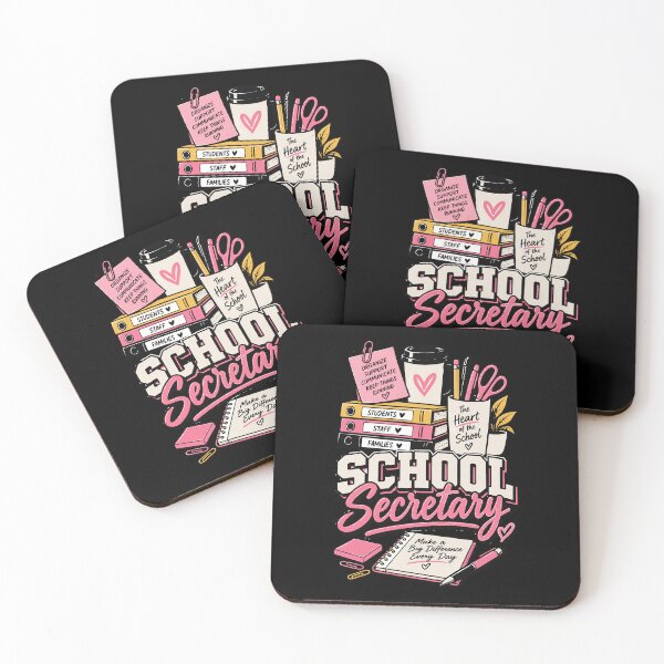 Item preview, School Secretary | Heart of the School Retro Office Design designed and sold by Sunday.Supply.