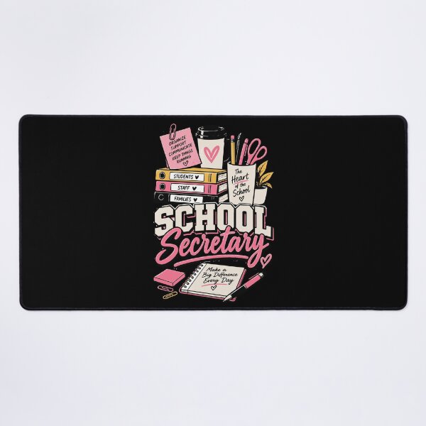 Item preview, School Secretary | Heart of the School Retro Office Design designed and sold by Sunday.Supply.