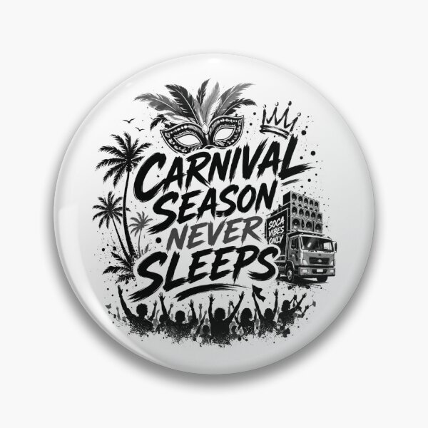 Item preview, Carnival Season Never Sleeps Caribbean Soca Shirt designed and sold by GiftLore Studio.