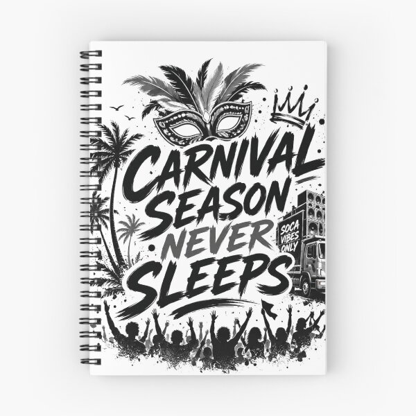 Item preview, Carnival Season Never Sleeps Caribbean Soca Shirt designed and sold by GiftLore Studio.
