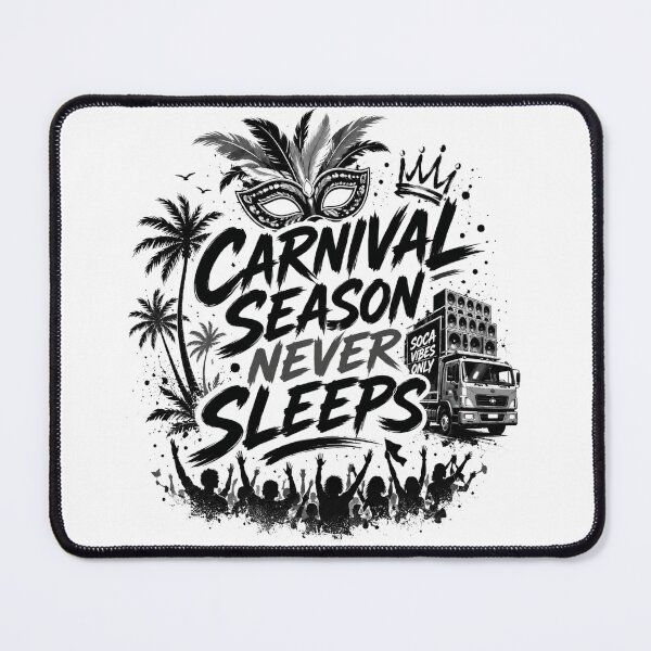 Item preview, Carnival Season Never Sleeps Caribbean Soca Shirt designed and sold by GiftLore Studio.