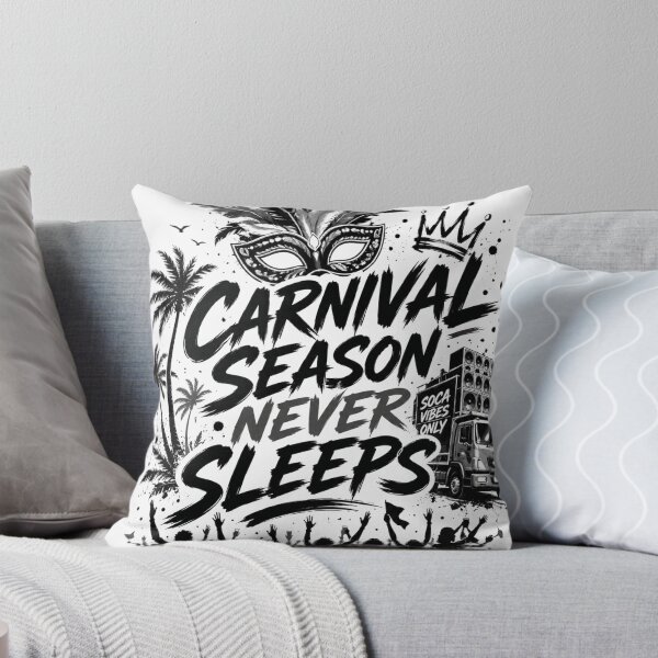 Item preview, Carnival Season Never Sleeps Caribbean Soca Shirt designed and sold by GiftLore Studio.