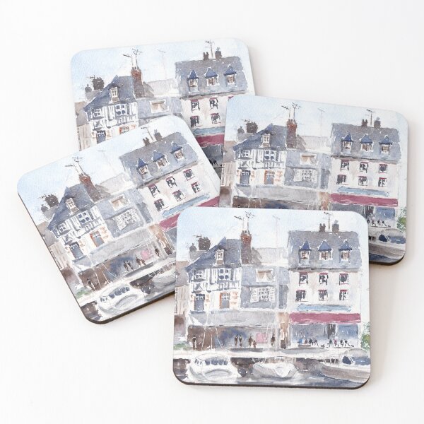 Artikelvorschau, Honfleur entworfen und verkauft von Truewatercolour by Angela.