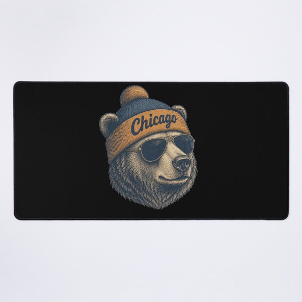 Item preview, Chicago Bear winter beanie designed and sold by DawnJulie.