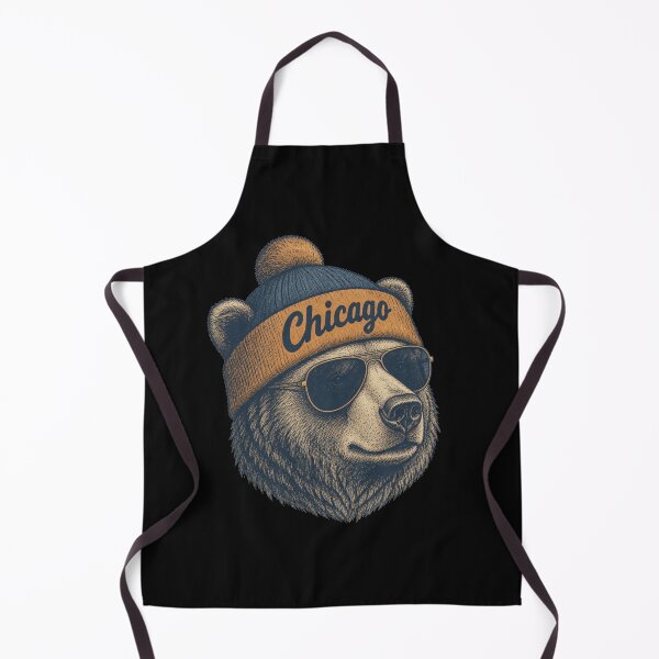 Item preview, Chicago Bear winter beanie designed and sold by DawnJulie.