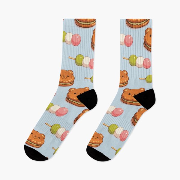 Item preview, Cute Bear Sweets and Dango Japanese Food Pattern 1 designed and sold by SimplePoDesign.