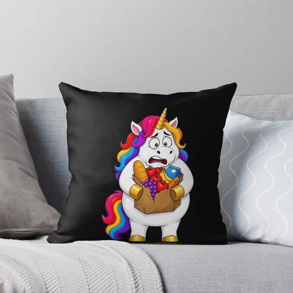 Item preview, Clumsy Unicorn Grocery Bag Disaster Funny Design designed and sold by BoyleDesignShop.