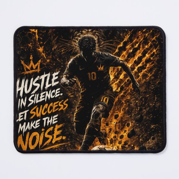 Item preview, Hustle In Silence Football designed and sold by LegendCourt.