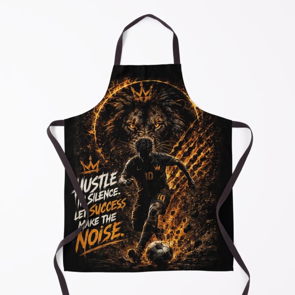 Item preview, Hustle In Silence Football designed and sold by LegendCourt.
