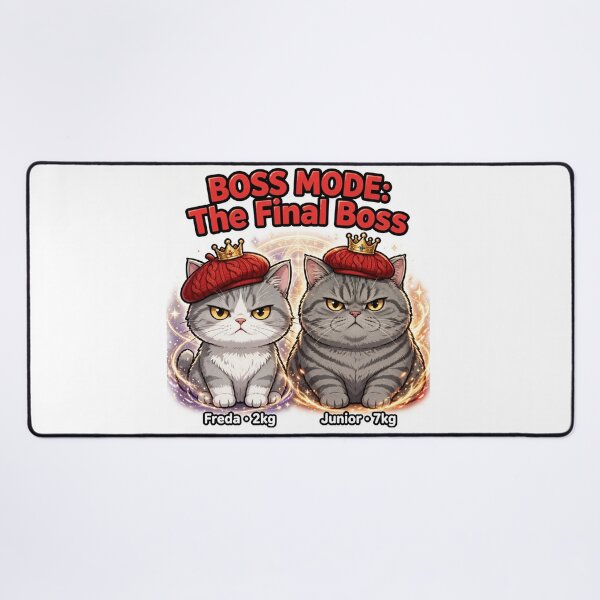 Item preview, Boss Mode: The Final Boss - Freda 2kg and Junior 7kg Crowned designed and sold by MAISON SYLVIE.