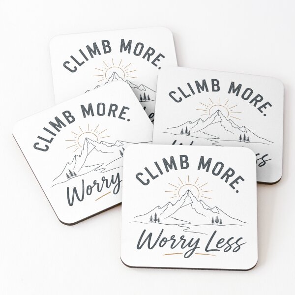 Item preview, Climb More, Worry Less designed and sold by Side Quest Co..