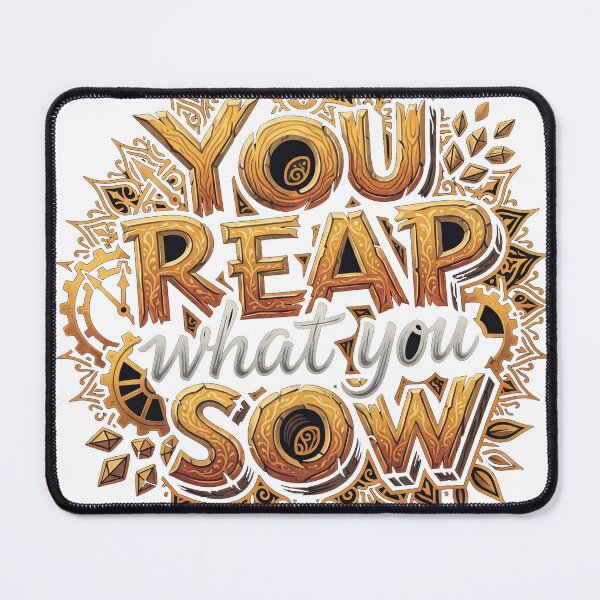 Item preview, You Reap What You Sow – Inspirational Motivational Quote Design designed and sold by MAStrends.
