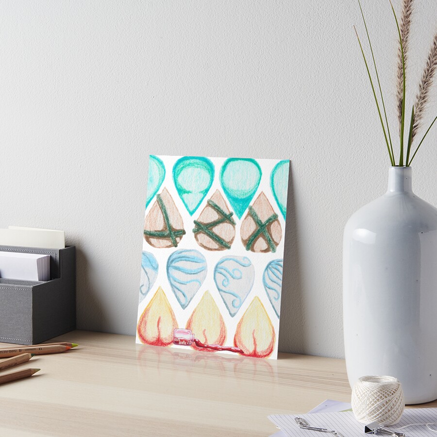 Item preview, Art Board Print designed and sold by A-P-Ink.